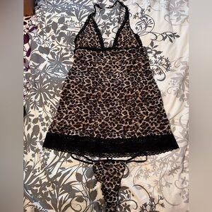 VS Leopard Print Nightie